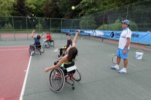Entrainement Tennis en Fauteuil