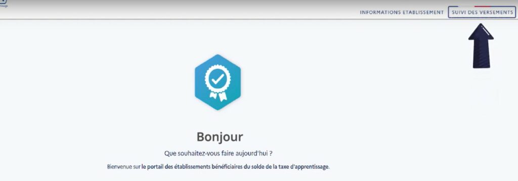 Suivre les versements