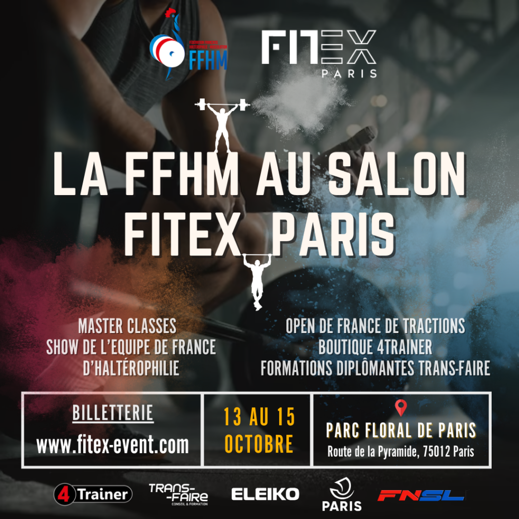 Affiche des dates du salon FitEx