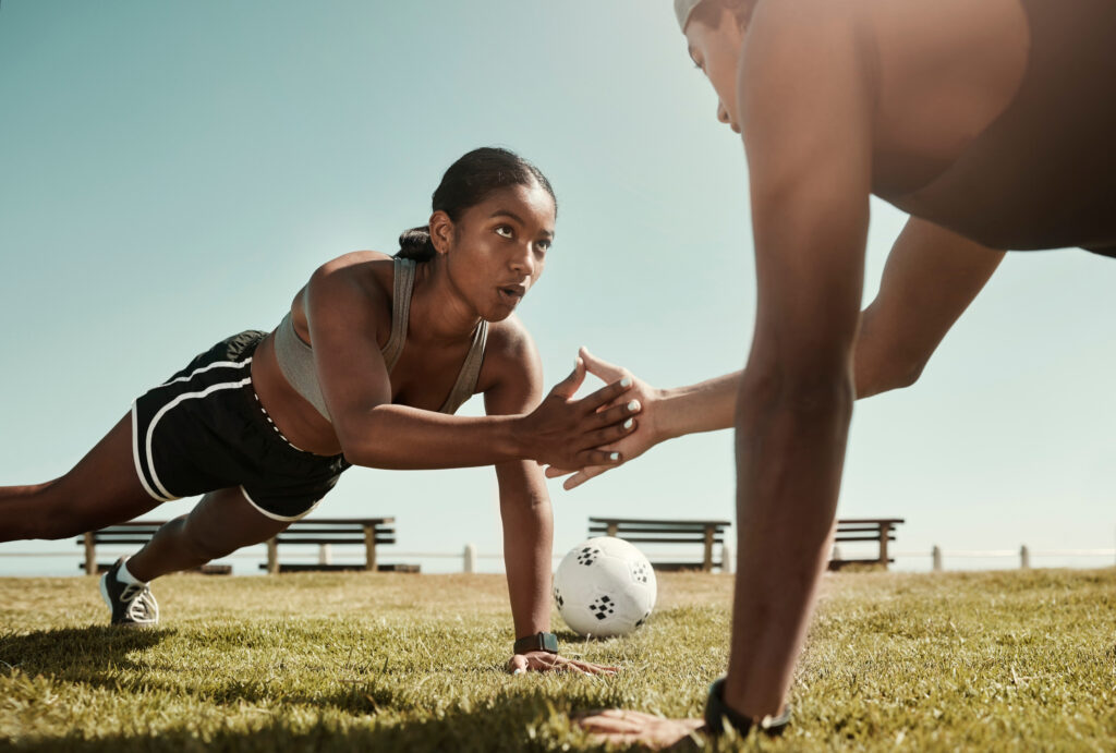 Un entraînement individualisé.  